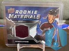 2020-21 UD Bowen Byram Rookie Materials Jersey RM BB